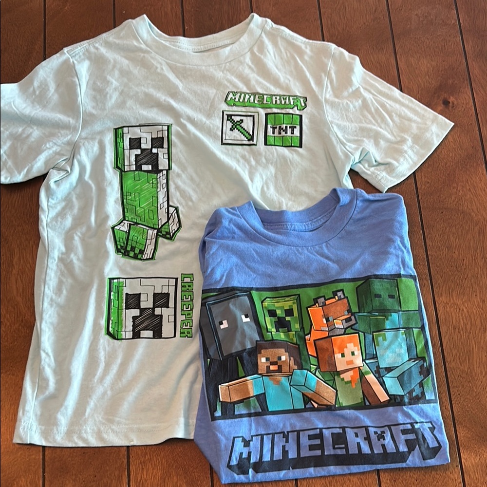 Minecraft tees
